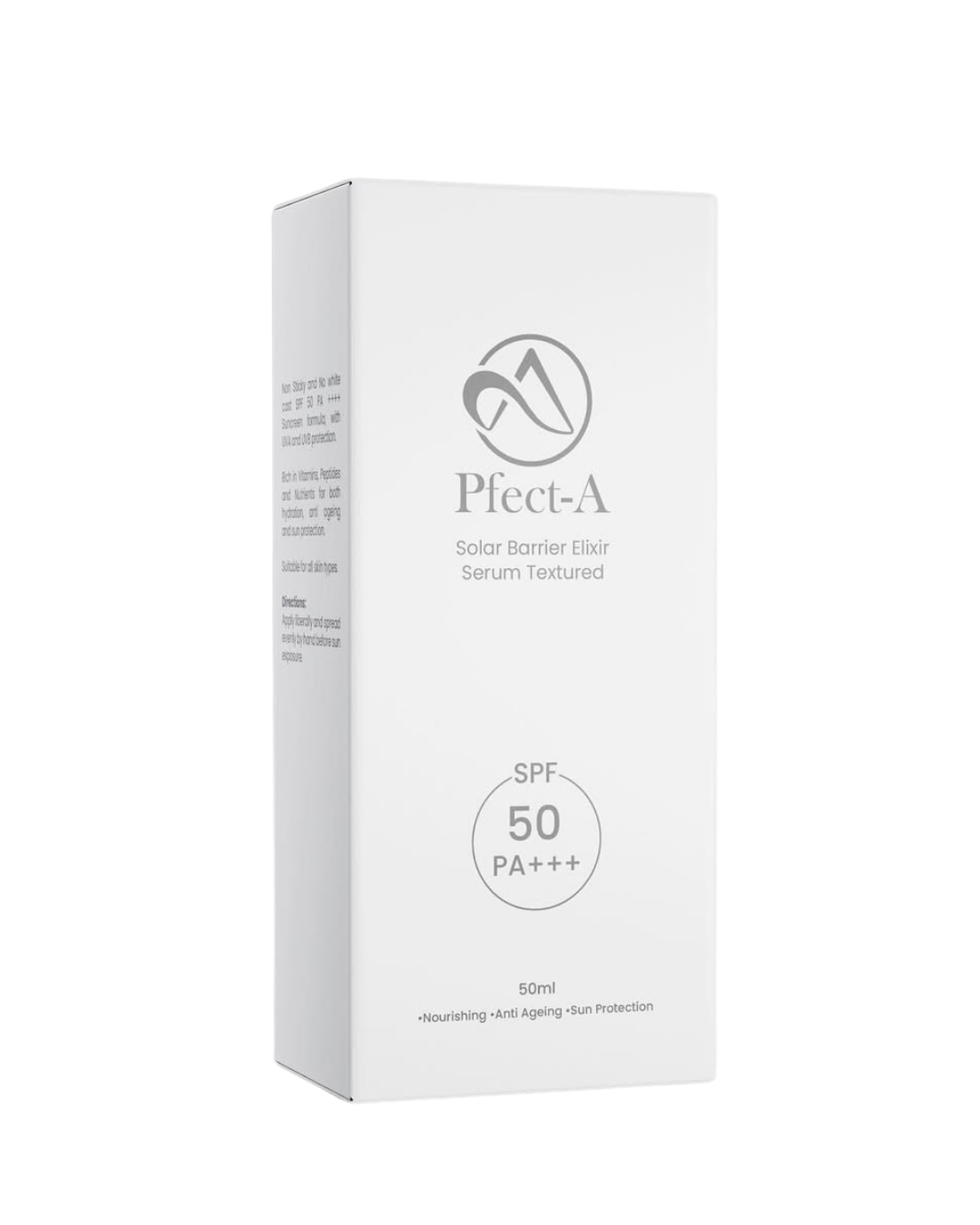 Pfect-A skincare serum packaging on a white background